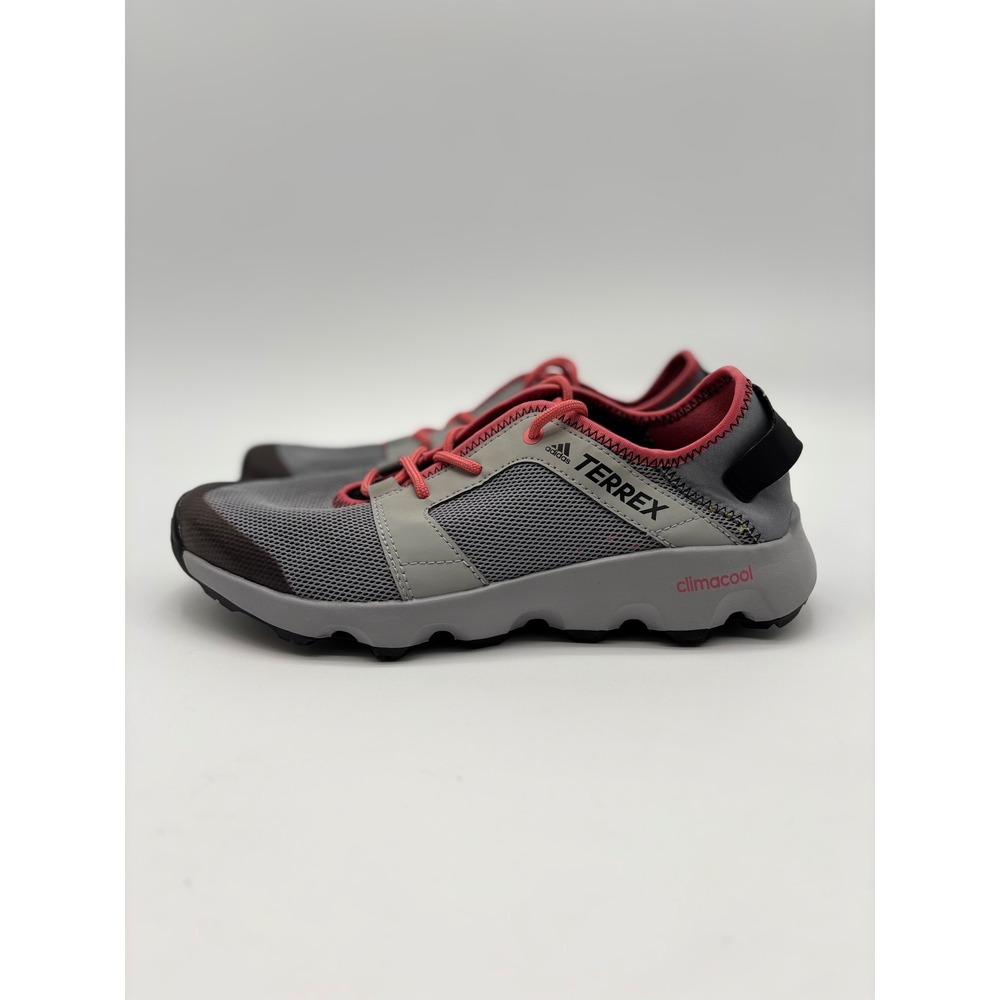 Adidas Terrex Climacool Jawpaw Women 8 Grey Pink Water Shoes BB1916 Sneaker - Picture 3 of 8